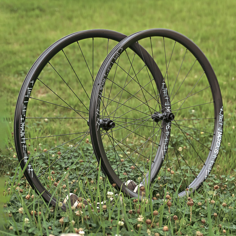 VCYCLE RIDGE XC 32-inch Mountain Bike Carbon Fiber Wheels, 15-110 12-157MM 28-hole MS HG XD Hub for XCO Racing Mountain Bikes