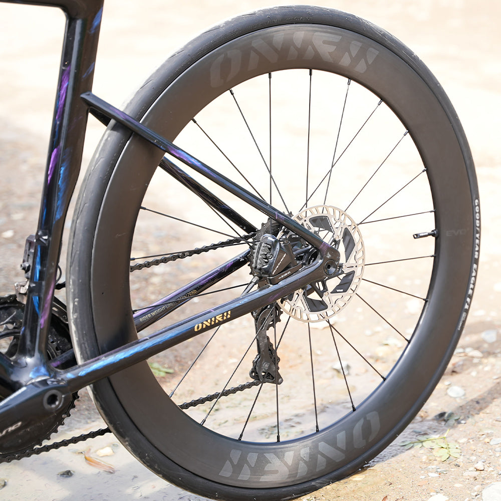 ONIRII DWC EVO+ Carbon Road Wheels F21 R24 Holes HG XDR Hub Competition-grade Tubeless-ready Ultra-light wheels for Road Bikes