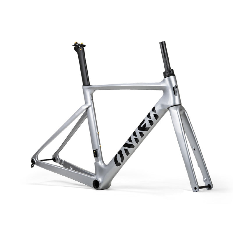 ONIRII AERO Road Bike Frame Carbon with Front Fork, Headset, Seat Post, Tail Hook,Thru Axle Parts 12x100mm 12x142mm for Cycling Race