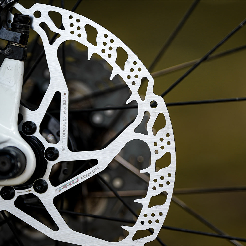 IIIPRO 203MM Bike Rotor 6 Bolts Brake Disc Floating Rotor with Screws for HD, AM, E-bike,Electric Gravel ,Street Climbing Bikes New