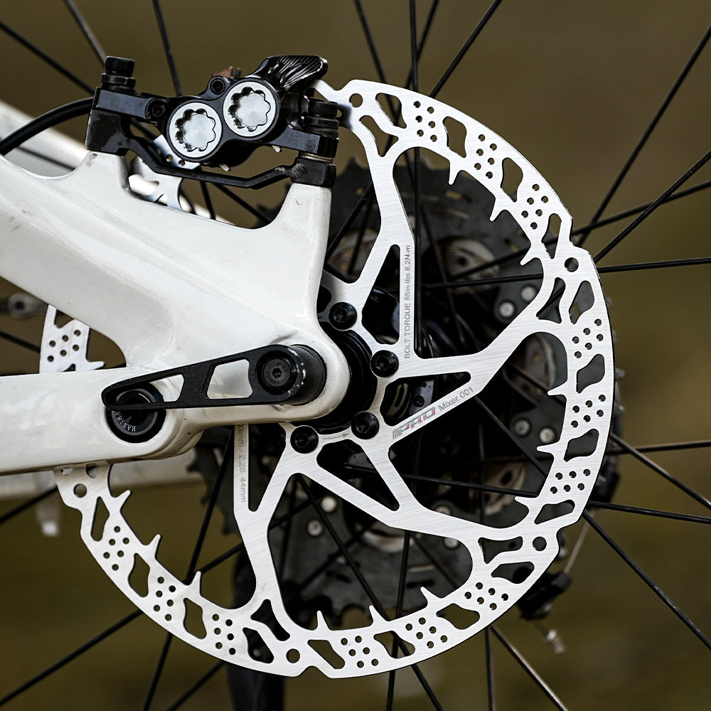 IIIPRO 203MM Bike Rotor 6 Bolts Brake Disc Floating Rotor with Screws for HD, AM, E-bike,Electric Gravel ,Street Climbing Bikes New