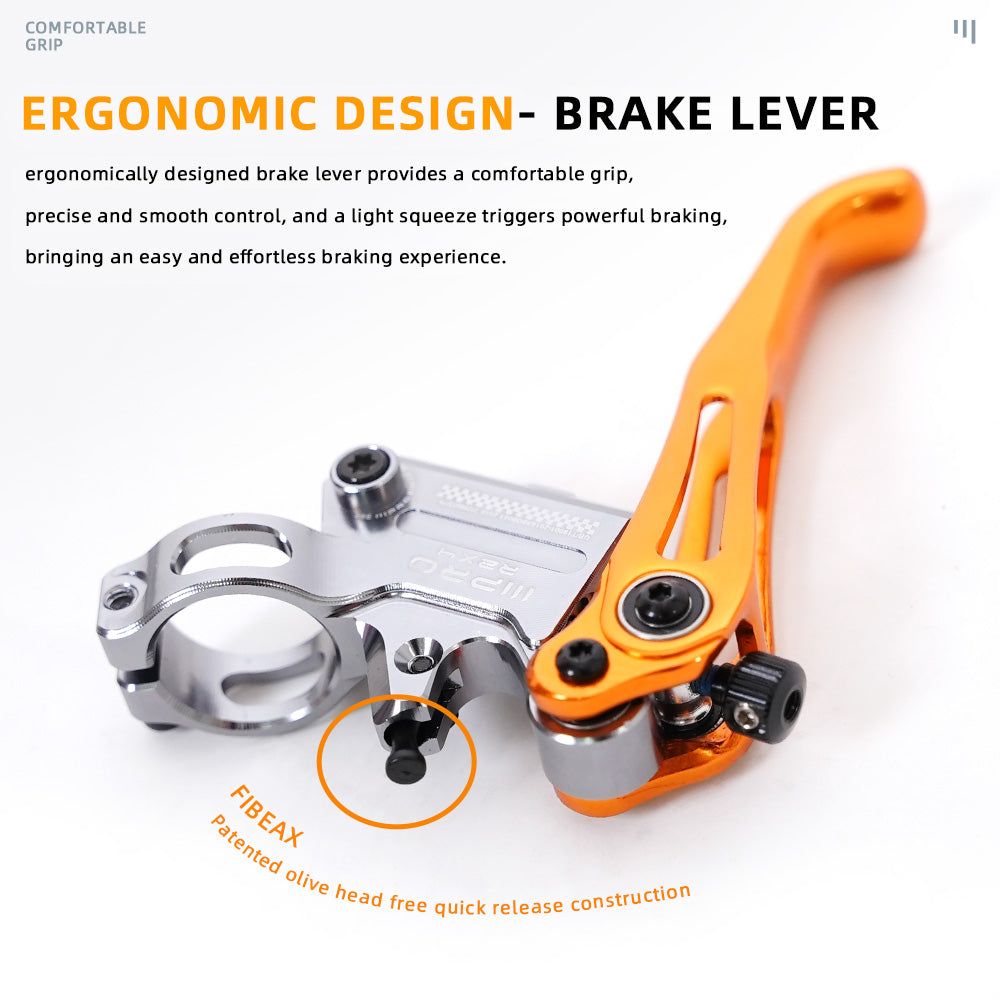 2025 ONIRII IIIPRO R2X4 MTB Hydraulic Disc Brake 4 Piston Internal Cable Quick Release MTB Caliper for MTB, Climbing, AM,XC NEW