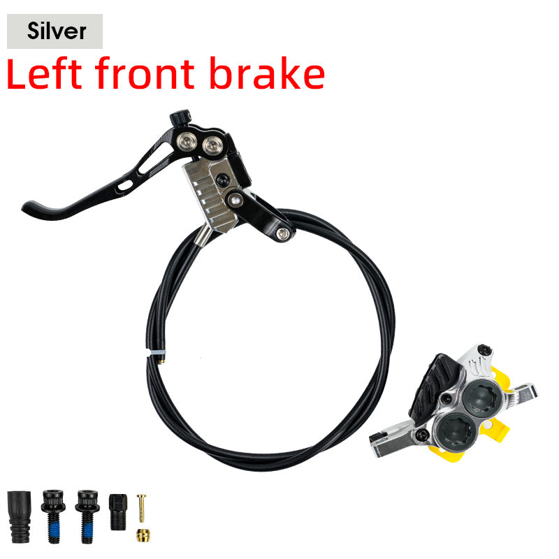 ONIRII IIIPRO Vertical Cylinder MTB Brake 4 Piston Hydraulic Disc Brake Bicycle for Full Internal Cable Layout AM DH Mountain Bike NEW