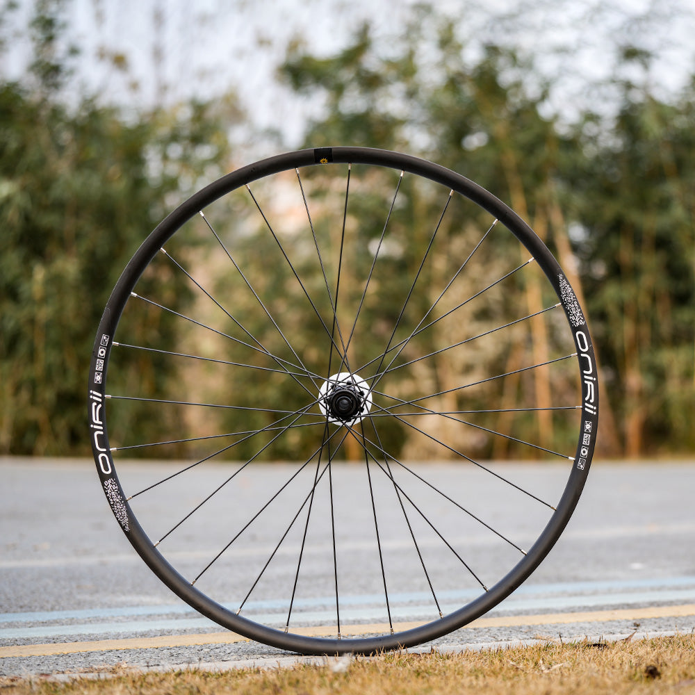 ONIRII GS Gravel Bike Wheels Aluminum Disc Brake Wheelset 12x100mm 12x142mm Front 28H Rear 28H Support HG MS XD Cassette Body for Gravel