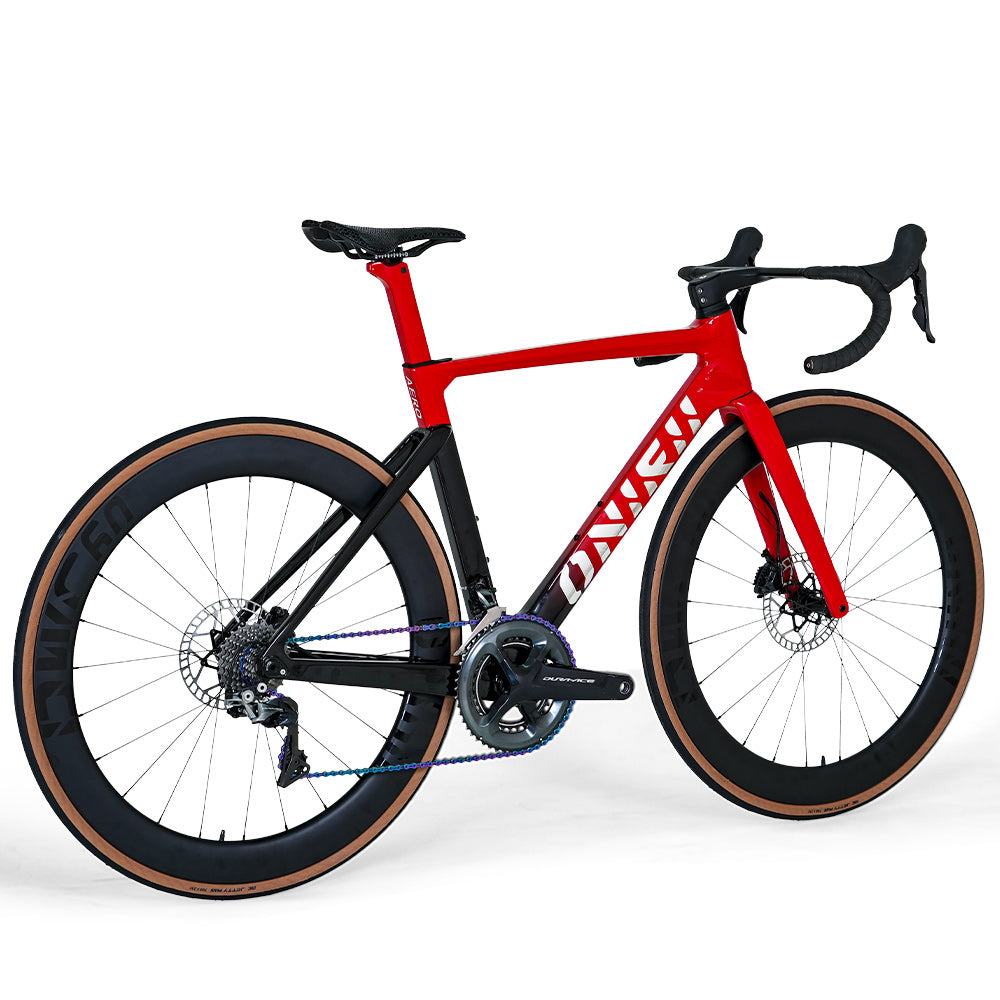 ONIRII AERO Road Bike Frame Carbon with Front Fork, Headset, Seat Post, Tail Hook,Thru Axle Parts 12x100mm 12x142mm for Cycling Race