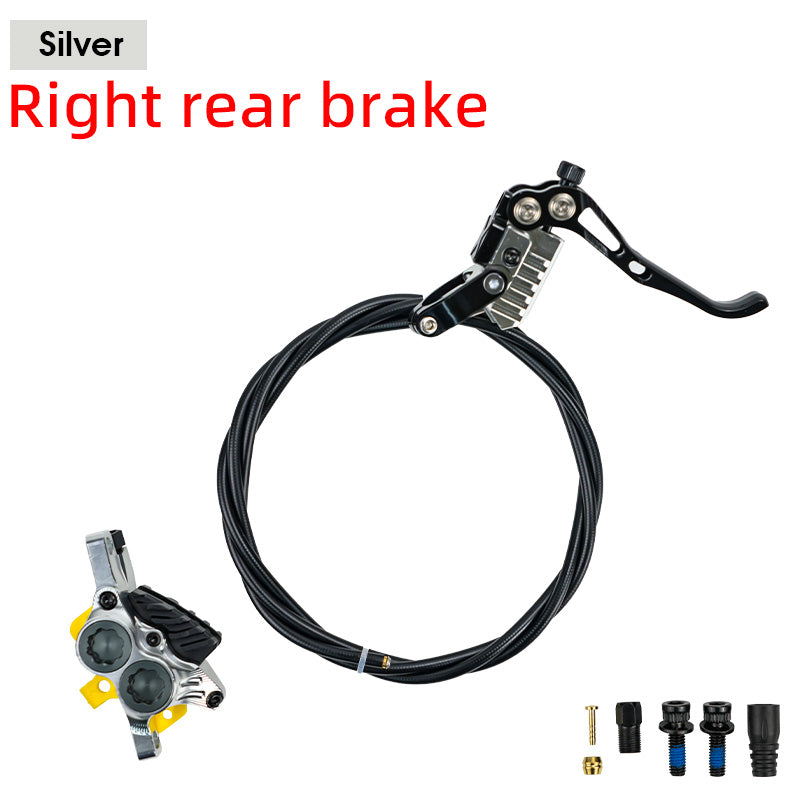ONIRII IIIPRO Vertical Cylinder MTB Brake 4 Piston Hydraulic Disc Brake Bicycle for Full Internal Cable Layout AM DH Mountain Bike NEW