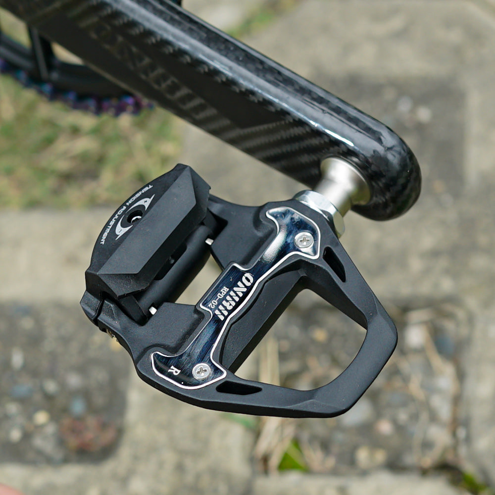 ONIRII PD-02 Pedals Road Bike Self-locking Pedal with Cleats Pads Screws 2 Sealed Bearing Ultralight Bicycle Part for 105 UT New