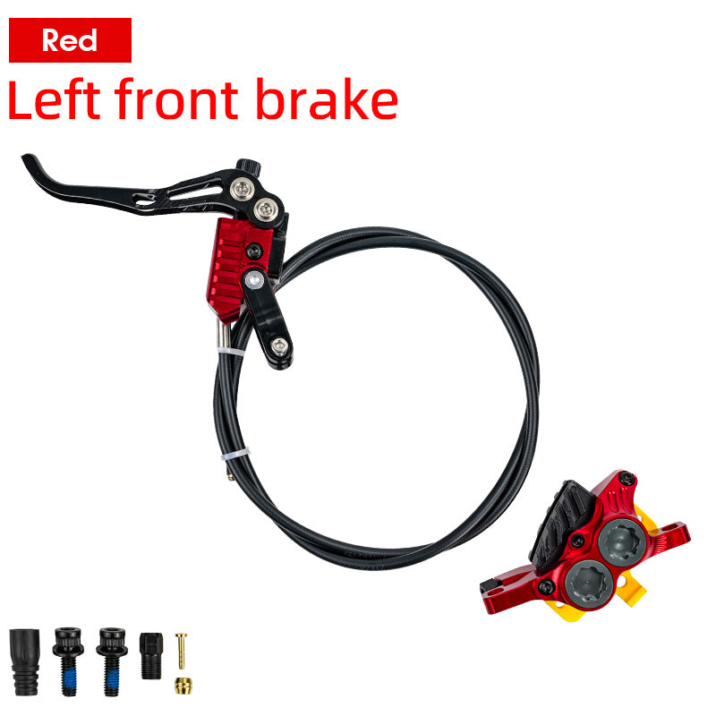 ONIRII IIIPRO Vertical Cylinder MTB Brake 4 Piston Hydraulic Disc Brake Bicycle for Full Internal Cable Layout AM DH Mountain Bike NEW