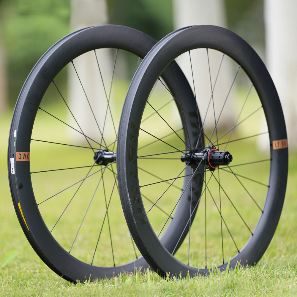 ONIRII DWC LT Road Bike Carbon Wheel 700C Vacuum Front 21 Holes Rear 24 Holes 12x100mm 12x142mm for HG XDR Cassette Body for Road Bicycle