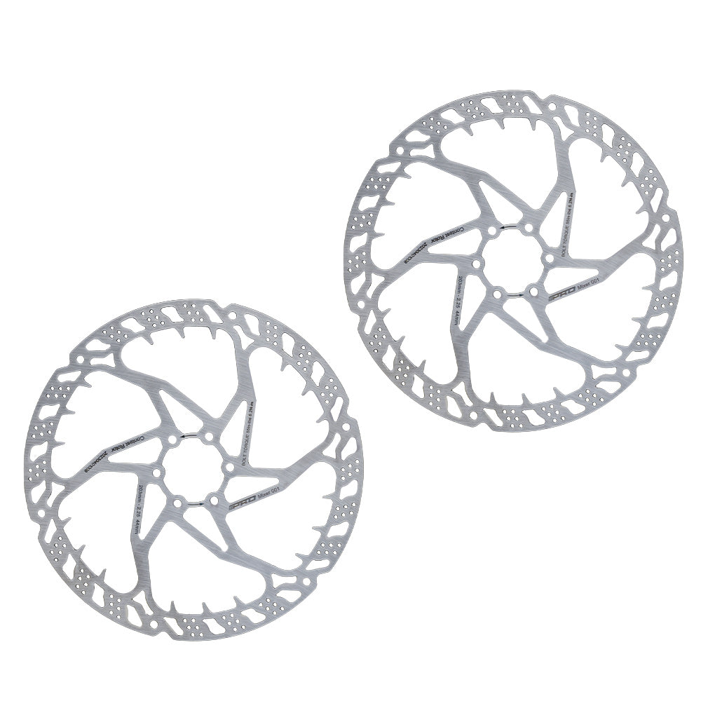 IIIPRO 203MM Bike Rotor 6 Bolts Brake Disc Floating Rotor with Screws for HD, AM, E-bike,Electric Gravel ,Street Climbing Bikes New