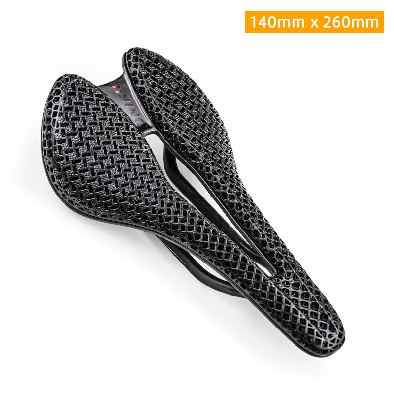 ONIRII 3D Printed Bike Saddle Carbon Hollow Seat 6 Partition Comfortable Breathable Cycling Seat for Road MTB Bicycle NEW