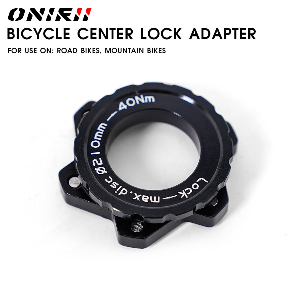 ONIRII Centerlock 6-hole Adapter Disc Center Lock Hub Conversion Bike Brake Adapter for Road Bicycle Parts Accessories New