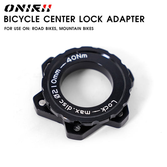 ONIRII Centerlock 6-hole Adapter Disc Center Lock Hub Conversion Bike Brake Adapter for Road Bicycle Parts Accessories New