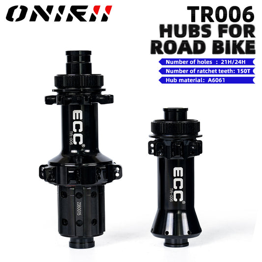 ONIRII ECC TR006 Bike Hub Front 21H Rear 24H Centerlock 12x100mm 12x142mm 150T for HG XDR Cassette Body Aluminum for Road Bike NEW