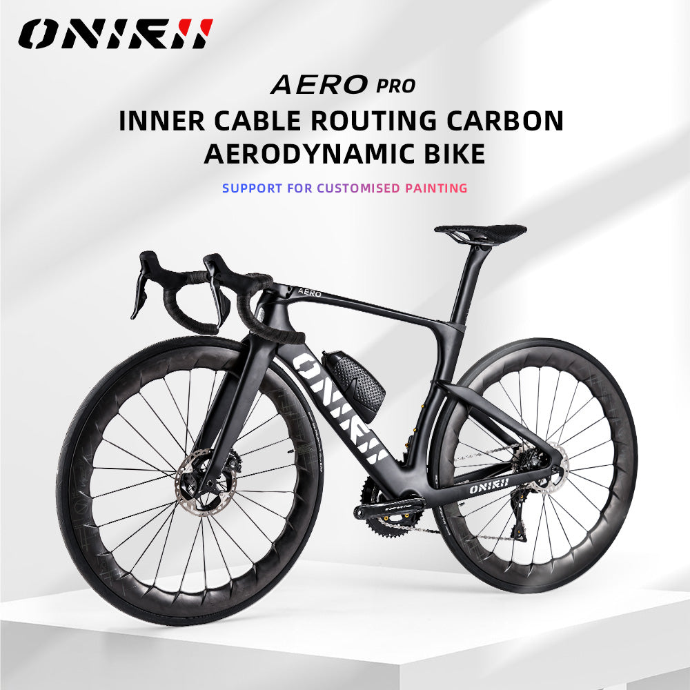 ONIRII AERO PRO Carbon Road Bike with Electronic Groupset 8170 7170 Di2 Handlebar Hydraulic Disc Brake Hidden Cable Frame NEW