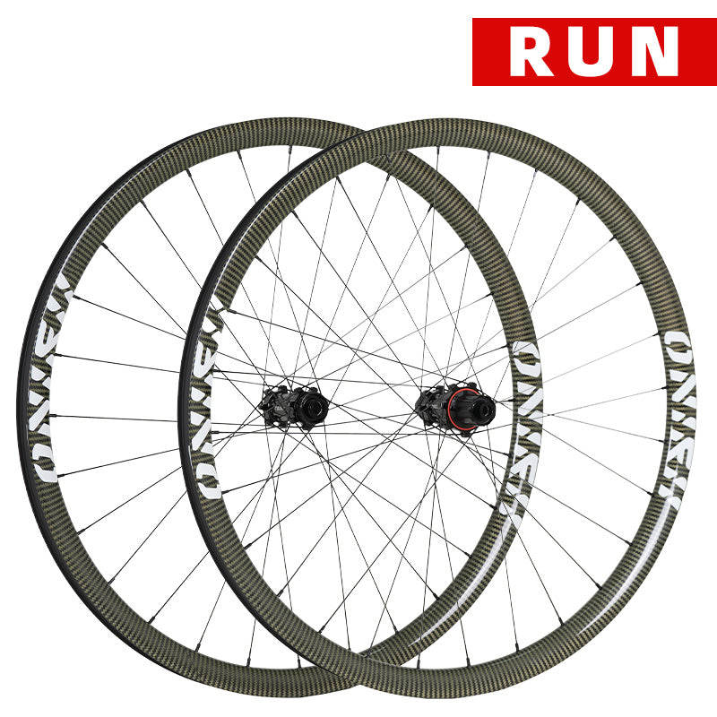 ONIRII RUN MTB Carbon Wheels 29'' Disc Brake XC Wheel Front/Rear 28H 100*142mm 110*148mm for XD MS HG Hub for Mountain Bikes