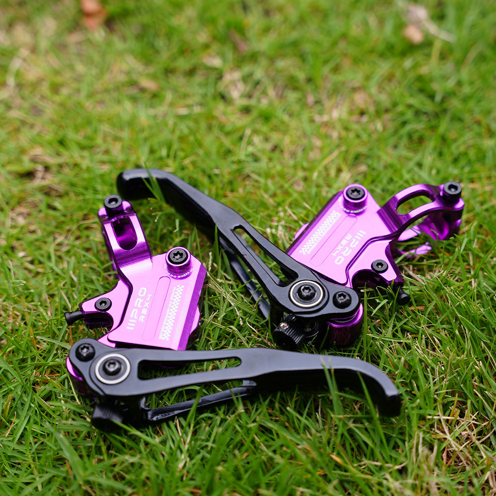 2025 ONIRII IIIPRO R2X4 MTB Hydraulic Disc Brake 4 Piston Internal Cable Quick Release MTB Caliper for MTB, Climbing, AM,XC NEW