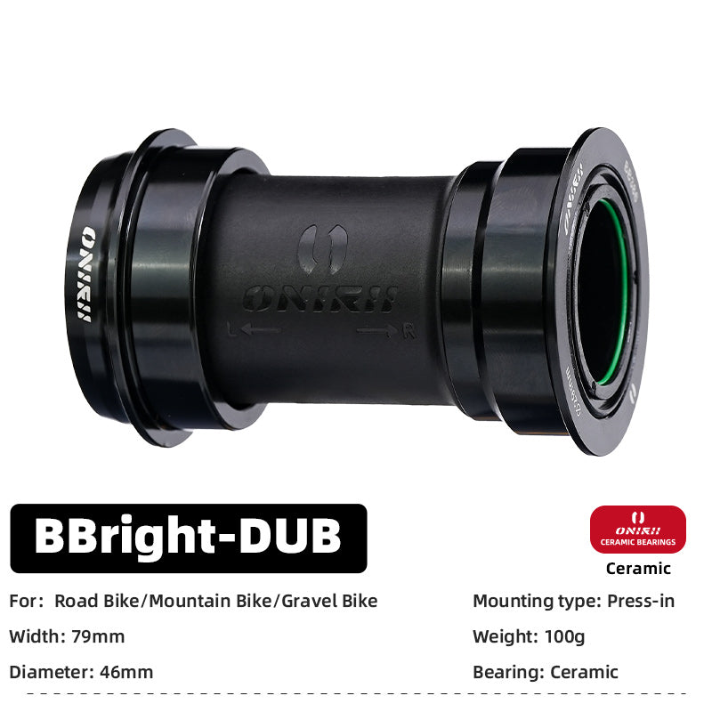 ONIRII DUB Bike Bottom Bracket 28.99 Ceramic Bearing BSA T47 86-92 BB30 Threaded Press Fit Lock BB for MTB Road Bicycle Part NEW