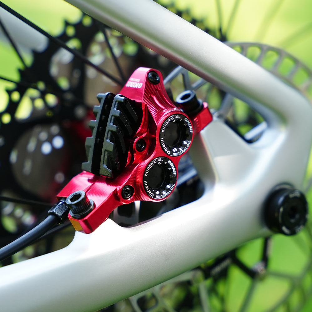 2025 ONIRII IIIPRO R3X4 Horizontal Cylinder 4-Piston Hydraulic Disc Brake Quick Release MTB Caliper for MTB, Climbing, AM,XC NEW