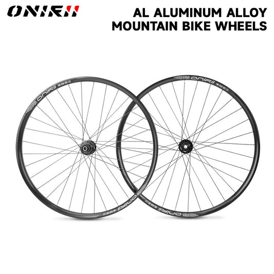 ONIRII AL MTB Aluminum Alloy Wheels 27.5-inch and 29-inch 32-hole with HG MS Cassette Body for Mountain Bike