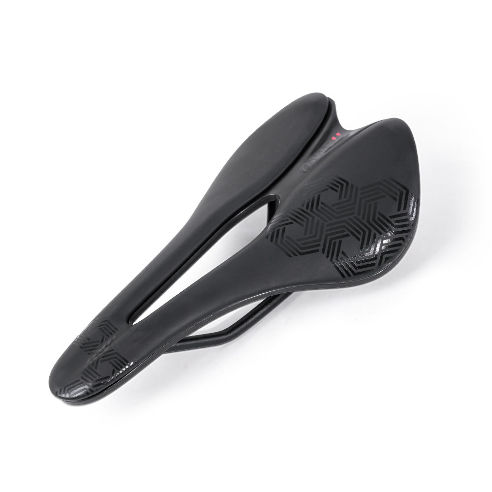 ONIRII VS II Steel Rail Carbon Fiber Vacuum Leather Saddle High Rebound Comfortable durable Cycling Seat for Road MTB Bicycle