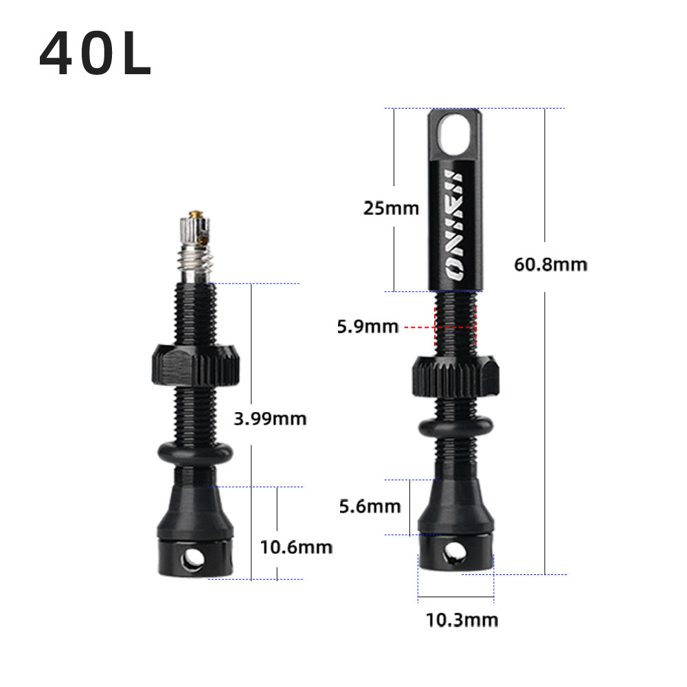 ONIRII Aluminum French Bicycle Valve