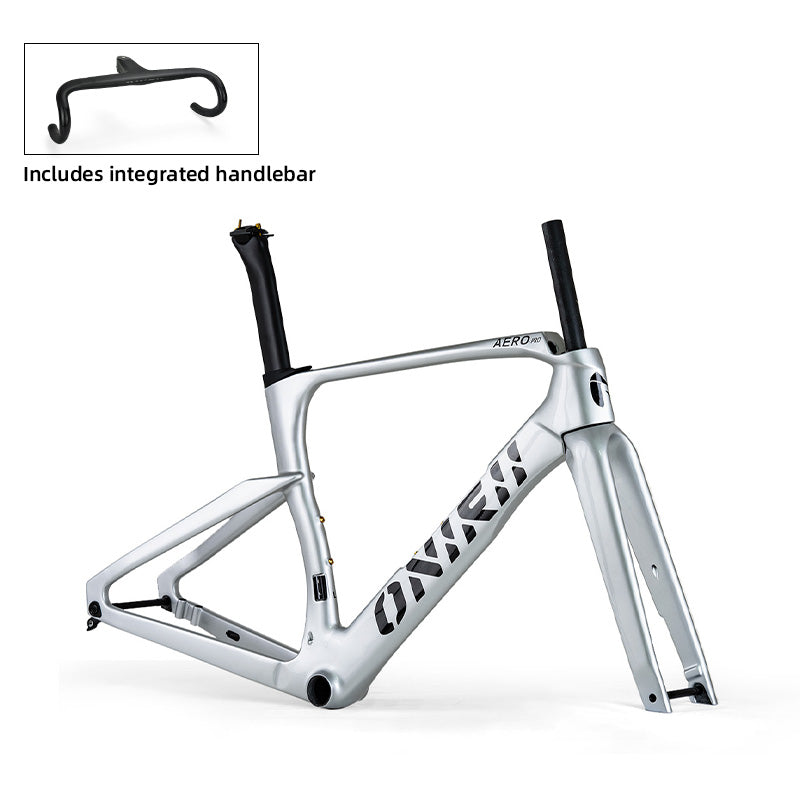 ONIRII Aerodynamic Carbon Bike Frame with Integrated Handlebar Thru Axle, Front Fork, Headset, Seat Post for Road Bicycle NEW