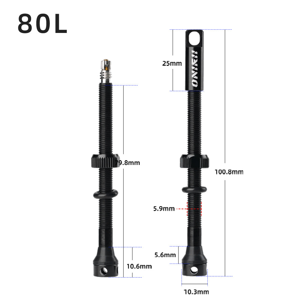 ONIRII Aluminum French Bicycle Valve