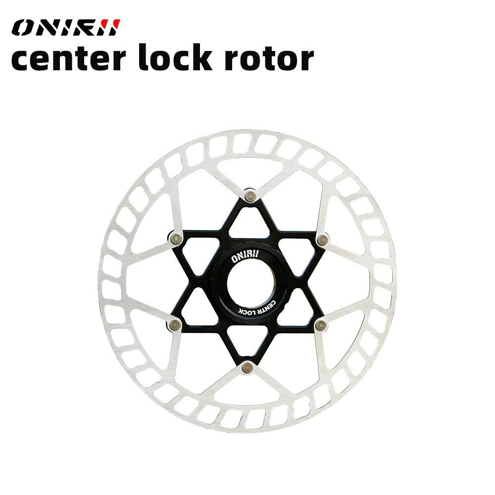 ONIRII Bike Rotor 160/140mm Centerlock Disc Brake Rotor Heat Dissipation for Road , MTB XC / Folding / Touring Bicycle NEW