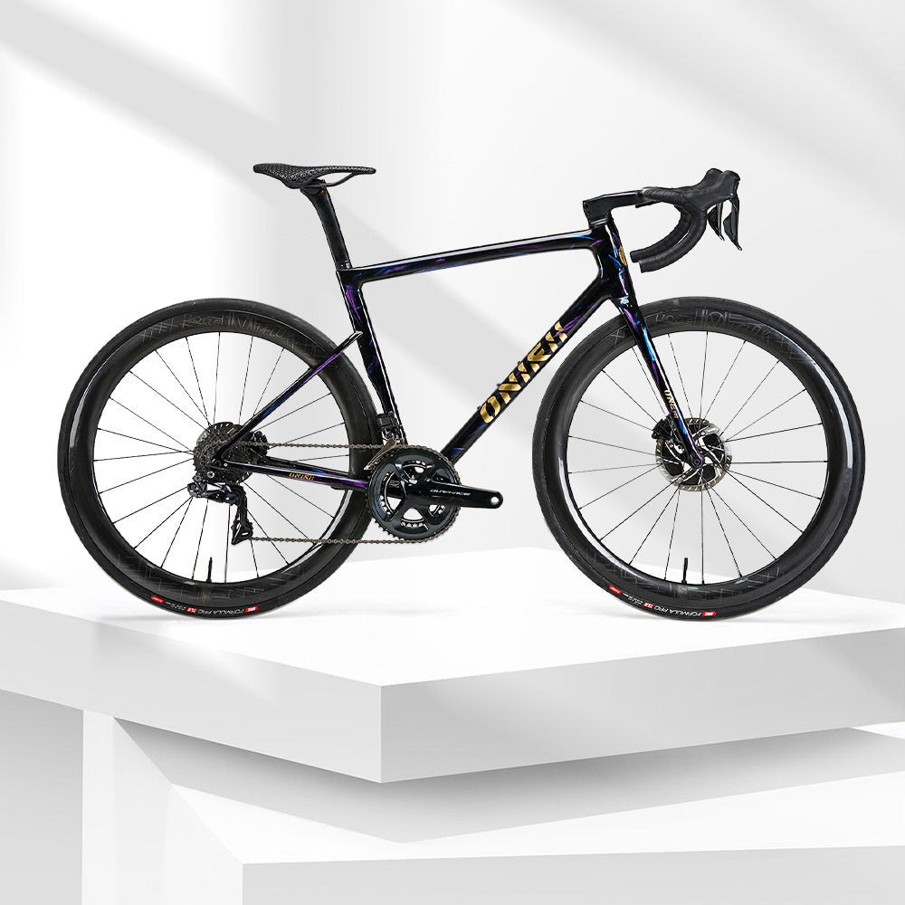ONIRII ONE PRO Carbon Climbing Road Bike with Electronic Groupset 8170 7170 Di2 Handlebar Hydraulic Disc Brake Hidden Cable NEW