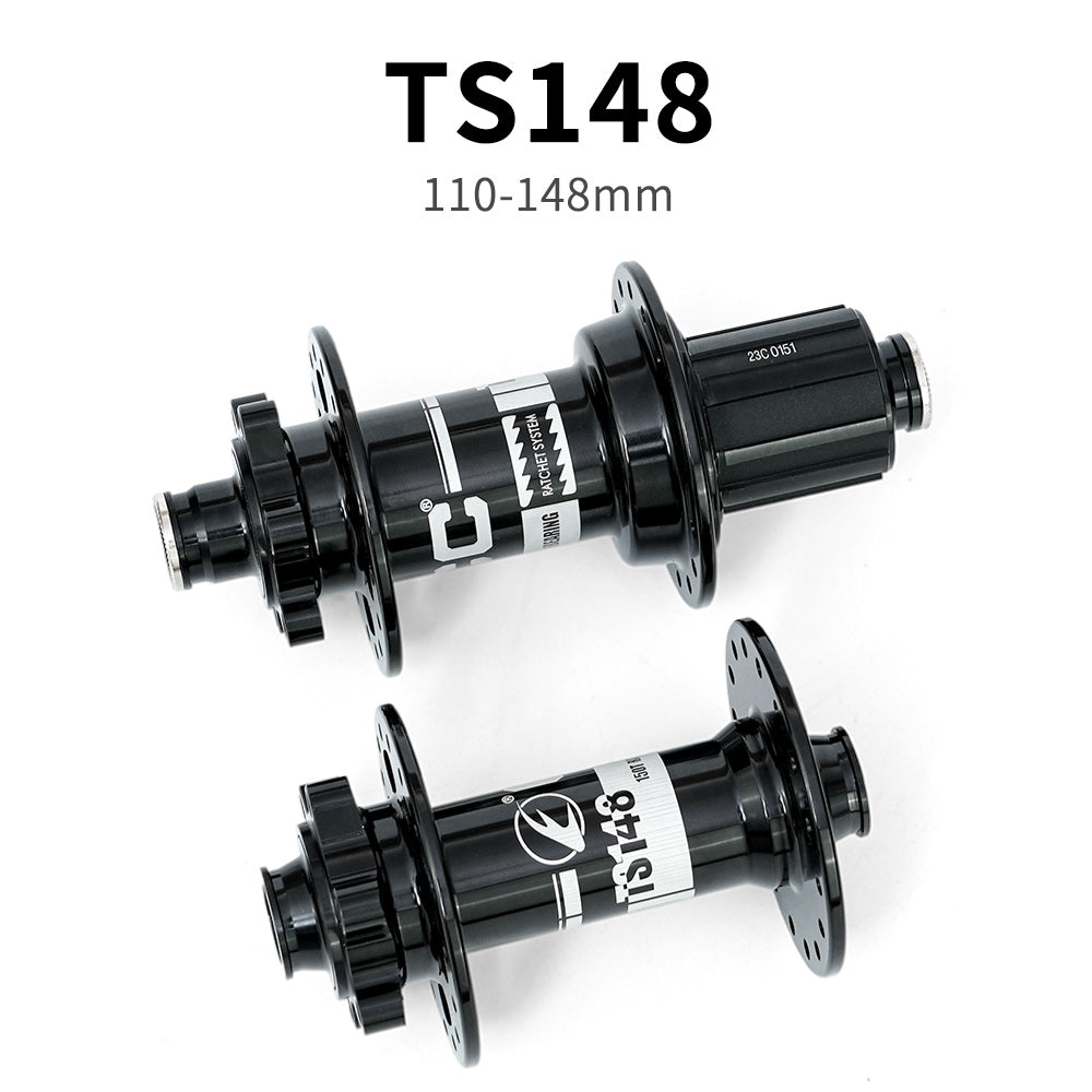 ONIRII ECC TS100/148 Bike Hub MS HG XD TS148 15x110mm 12x148mm TS100 15x100mm Front 2 Rear4 Bearing for Quick Release Thru Axle DH AM XC Bicycle