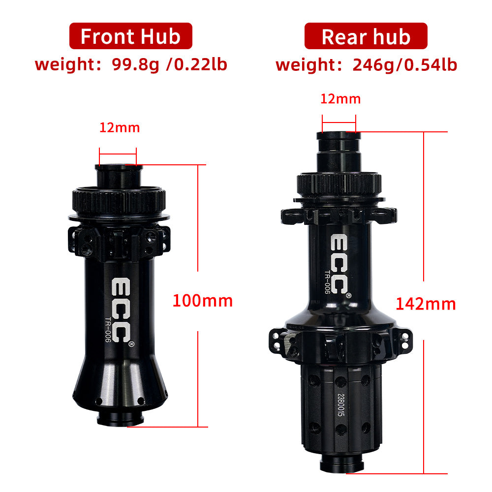 ONIRII ECC TR006 Bike Hub Front 21H Rear 24H Centerlock 12x100mm 12x142mm 150T for HG XDR Cassette Body Aluminum for Road Bike NEW