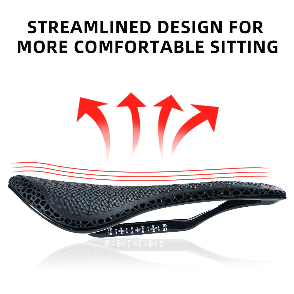 ONIRII  ONE Carbon Bike Saddle 3D Printed Cushion Riding Seat Shockproof Lightweight for MTB/ Road / Gravel / TT /Folding Bicycle NEW