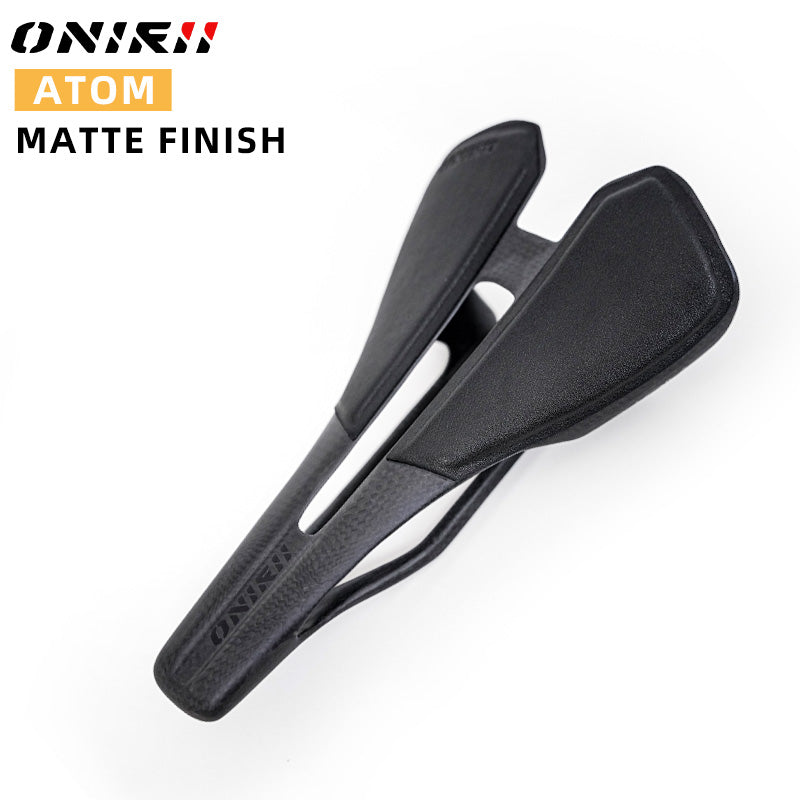 2025 ONIRII ATOM 95g Ultralight Integrated Carbon Base Saddle Carbon Ultra Thin Shock Absorbing Cycling Seat for Road Bicycle