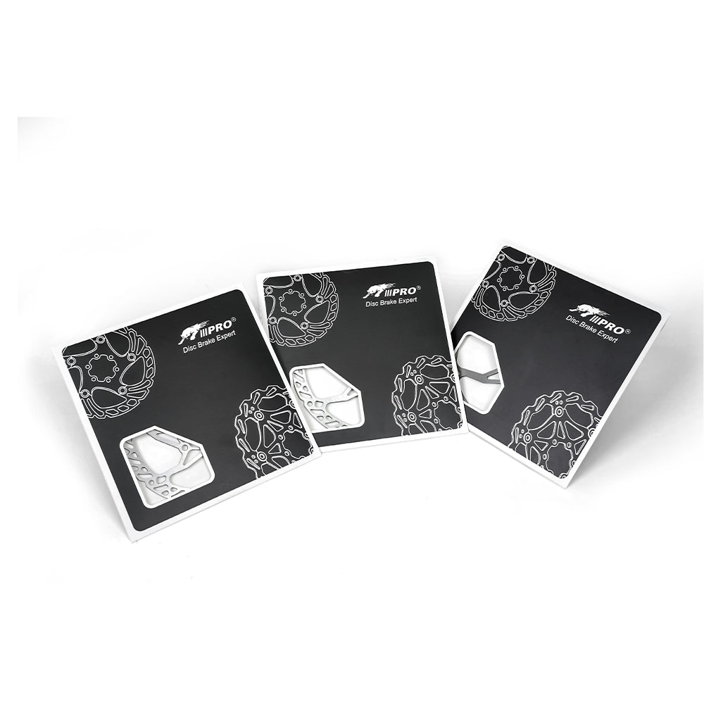 IIIPRO 6-Bolt Cooling Brake Disc Rotors 140 160 180mm Stainless Steel Durable for Mountain Road Folding and Commuter Bike NEW