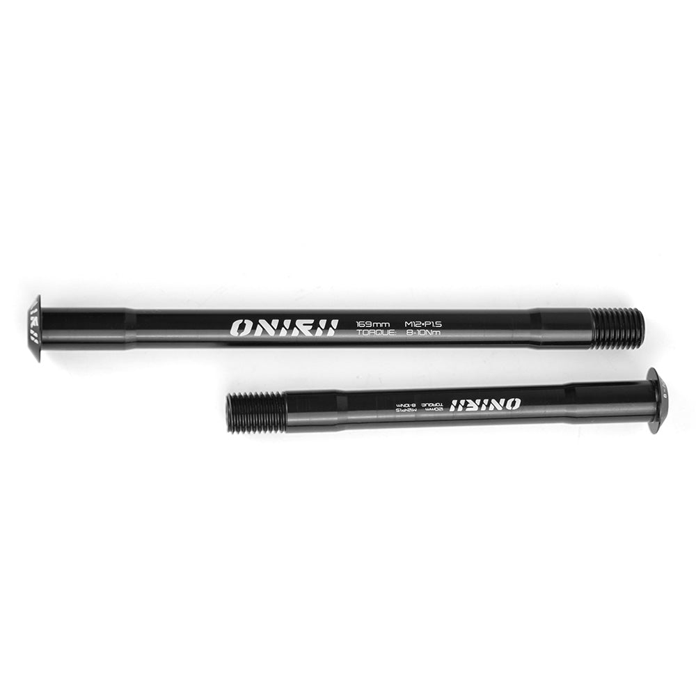 ONIRII Thru Axle 12mm for Road Bike Shaft Front/Rear Hub Skewers Front Fork Shaft Skewers12x142mm 12x100mm Wheel Axis Hub Shaft NEW