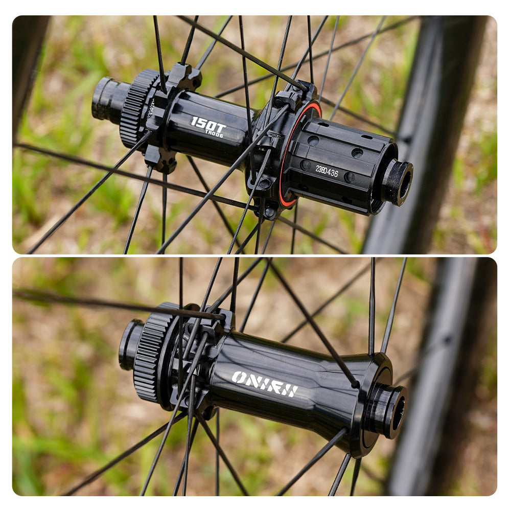 ONIRII ECC TR006 Bike Hub Front 21H Rear 24H Centerlock 12x100mm 12x142mm 150T for HG XDR Cassette Body Aluminum for Road Bike NEW