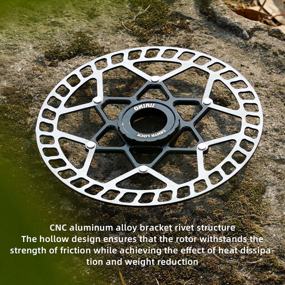 ONIRII Bike Rotor 160/140mm Centerlock Disc Brake Rotor Heat Dissipation for Road , MTB XC / Folding / Touring Bicycle NEW