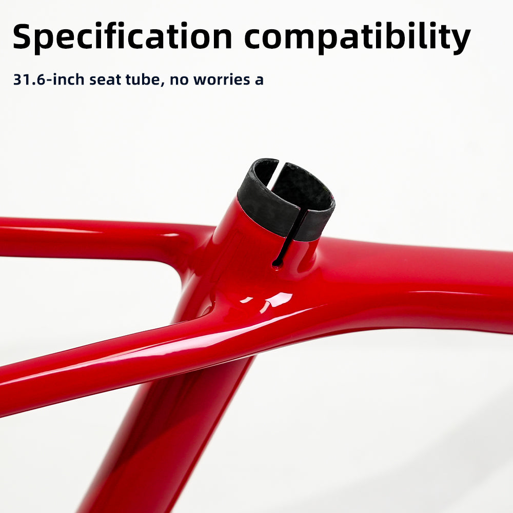 ONIRII WIN SL Carbon Fiber Hardtail MTB Frame BOOST 148, 15“, 17”, 19" with Shock Absorber (UDH) Tail Hook for Mountain Bikes