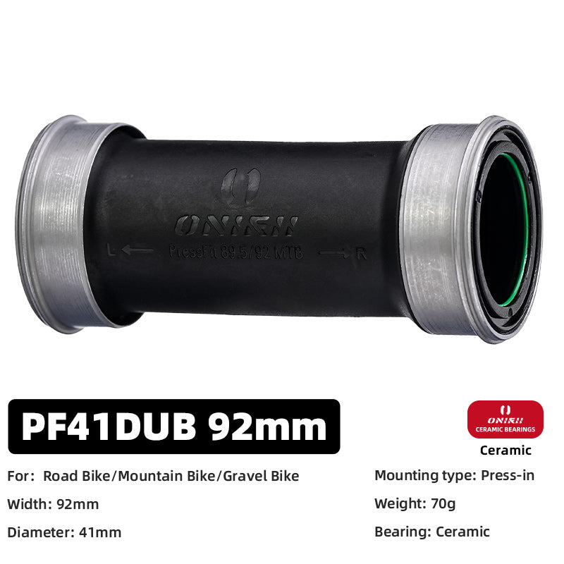 ONIRII DUB Bike Bottom Bracket 28.99 Ceramic Bearing BSA T47 86-92 BB30 Threaded Press Fit Lock BB for MTB Road Bicycle Part NEW