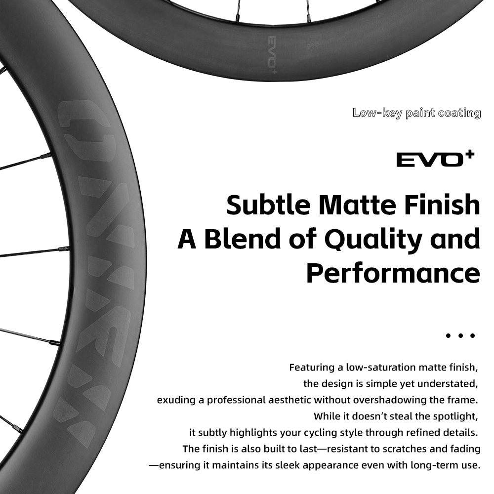 ONIRII DWC EVO+ Carbon Road Wheels F21 R24 Holes HG XDR Hub Competition-grade Tubeless-ready Ultra-light wheels for Road Bikes