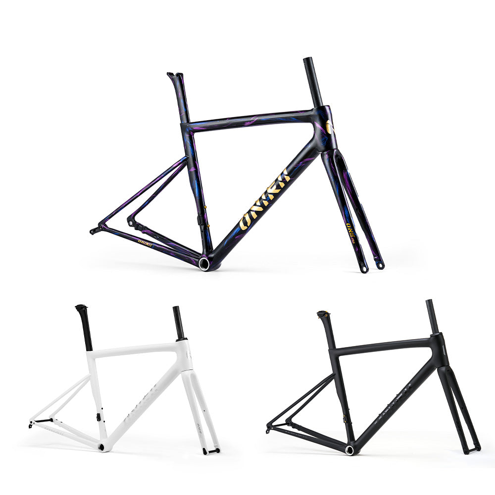 ONIRII ONE PRO Carbon Climbing Road Bike with Electronic Groupset 8170 7170 Di2 Handlebar Hydraulic Disc Brake Hidden Cable NEW