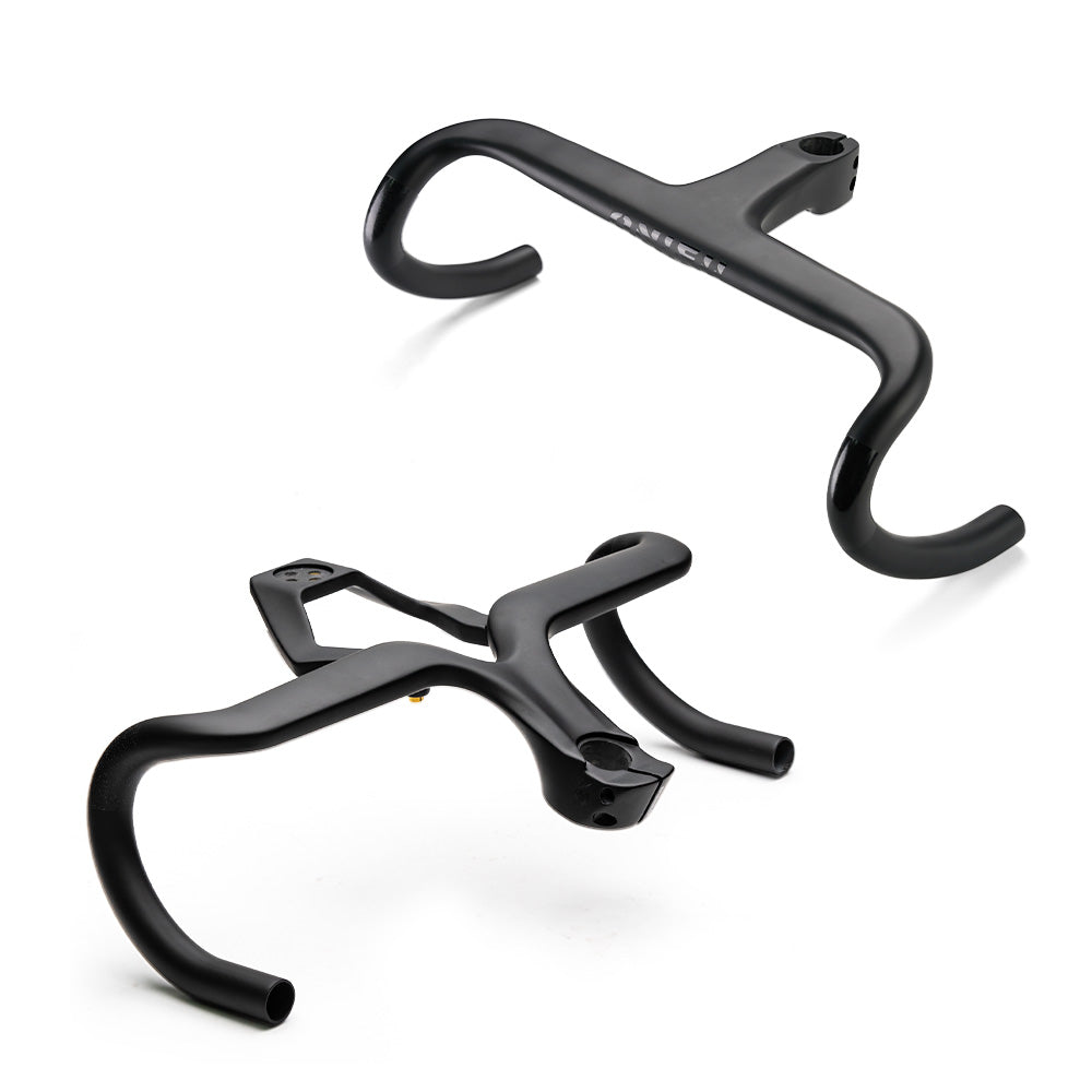 ONIRII FLASH Carbon Road Frame Hidden Cable Comprehensive with Integrated Handlebar Fork, Headset, Seat Post for Road Bicycle