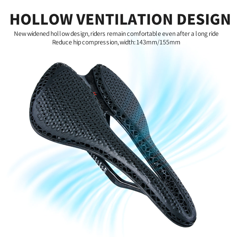 ONIRII  ONE Carbon Bike Saddle 3D Printed Cushion Riding Seat Shockproof Lightweight for MTB/ Road / Gravel / TT /Folding Bicycle NEW