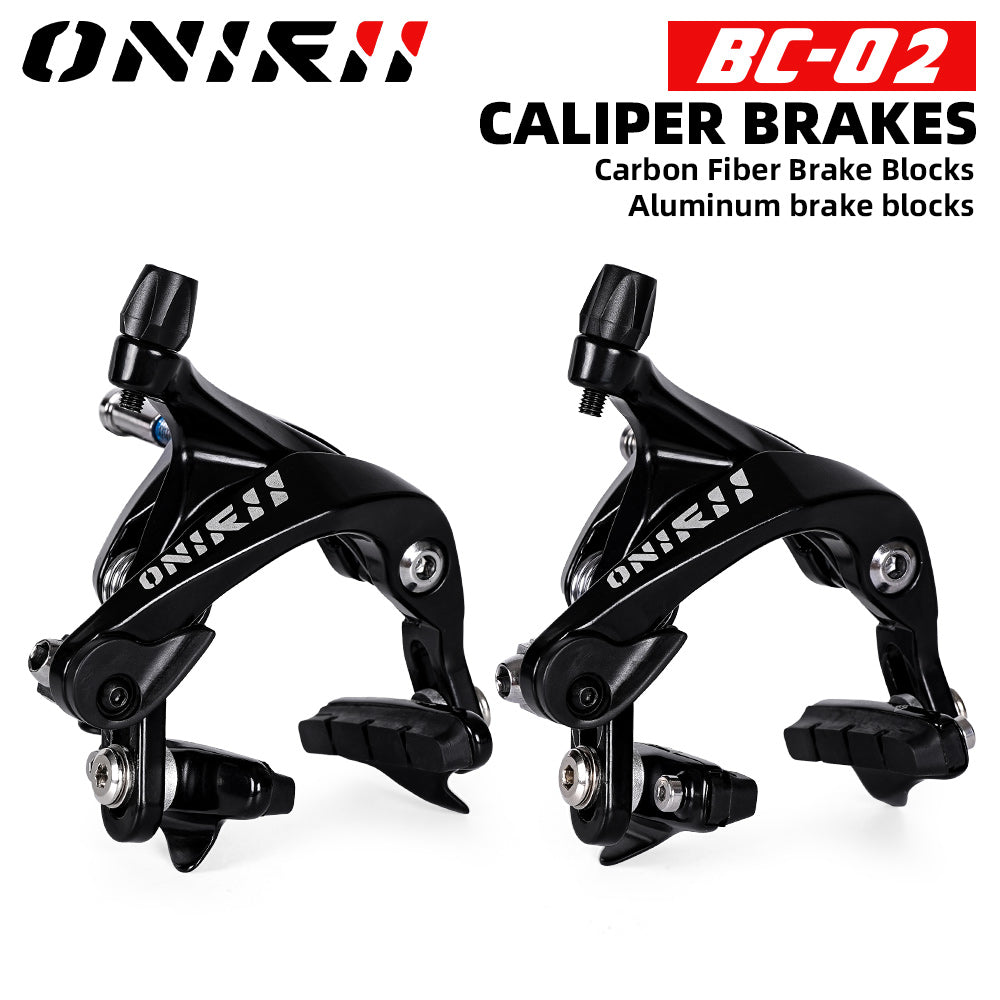 ONIRII BC-02 Caliper Brake V Brake with Brake Pads Dual Pivo Center Mount  Front & Rear for Road Bike105 R7000 BR-R8000