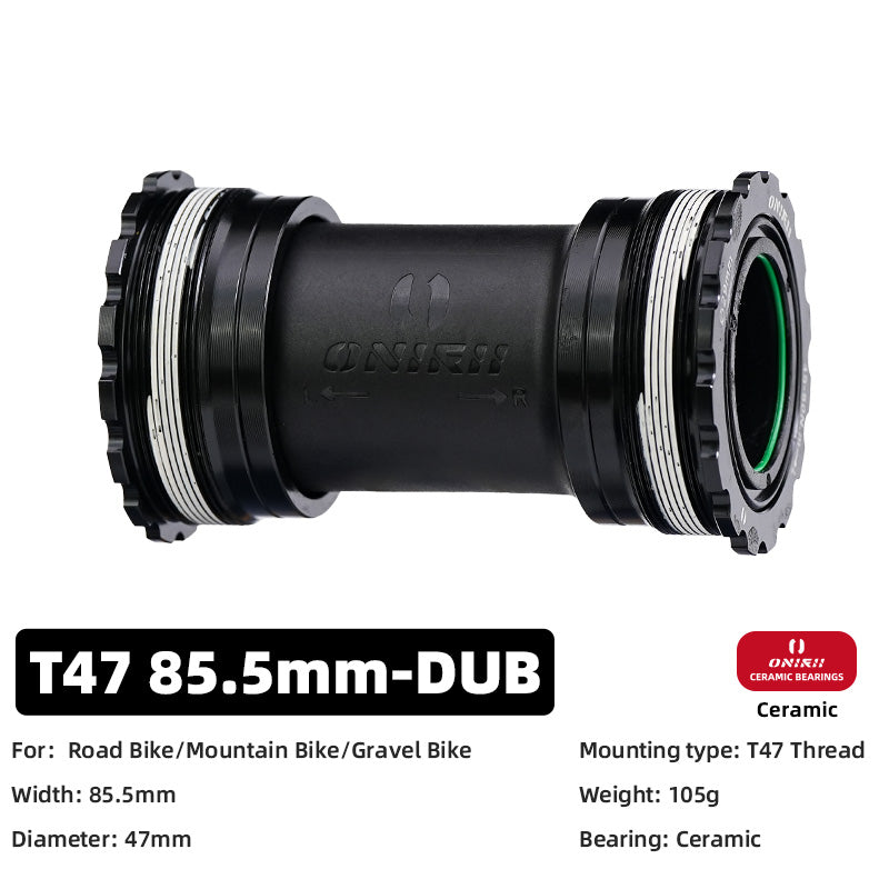 ONIRII DUB Bike Bottom Bracket 28.99 Ceramic Bearing BSA T47 86-92 BB30 Threaded Press Fit Lock BB for MTB Road Bicycle Part NEW