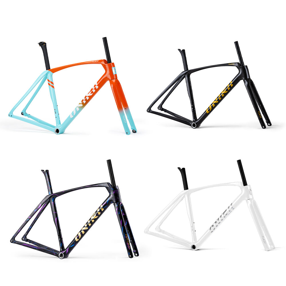 ONIRII FLASH Carbon Comprehensive Road Bike with Electronic Groupset 8170 7170 Di2 Handlebar Hydraulic Brake Hidden Cable Frame