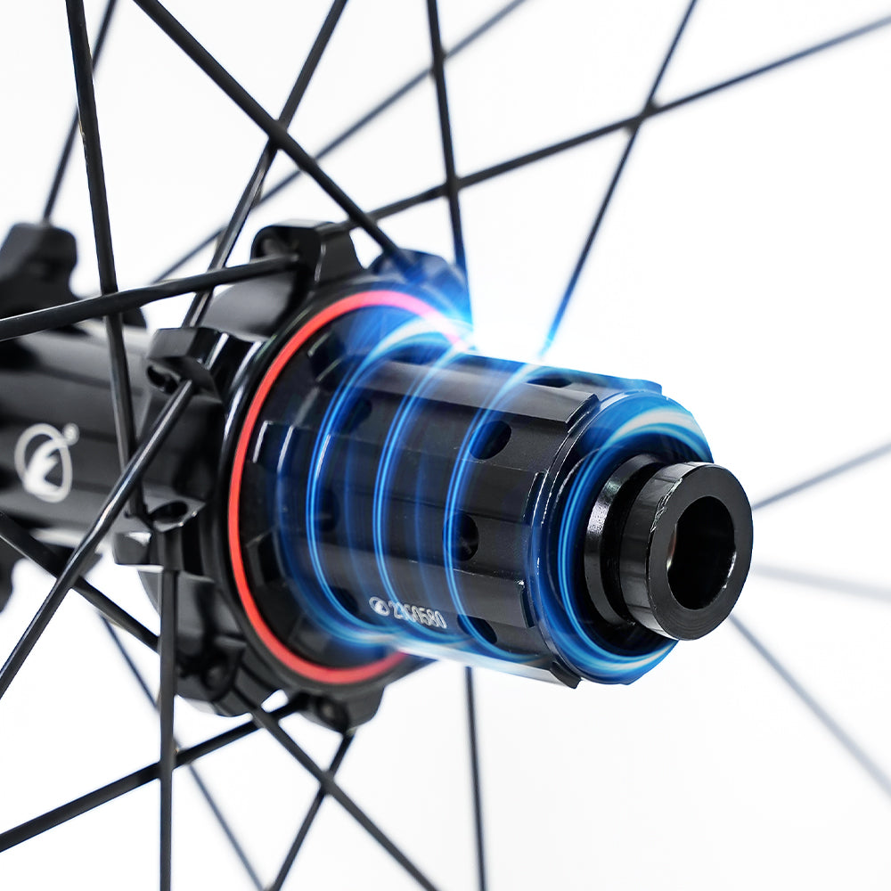 ONIRII DWC EVO+ Carbon Road Wheels F21 R24 Holes HG XDR Hub Competition-grade Tubeless-ready Ultra-light wheels for Road Bikes