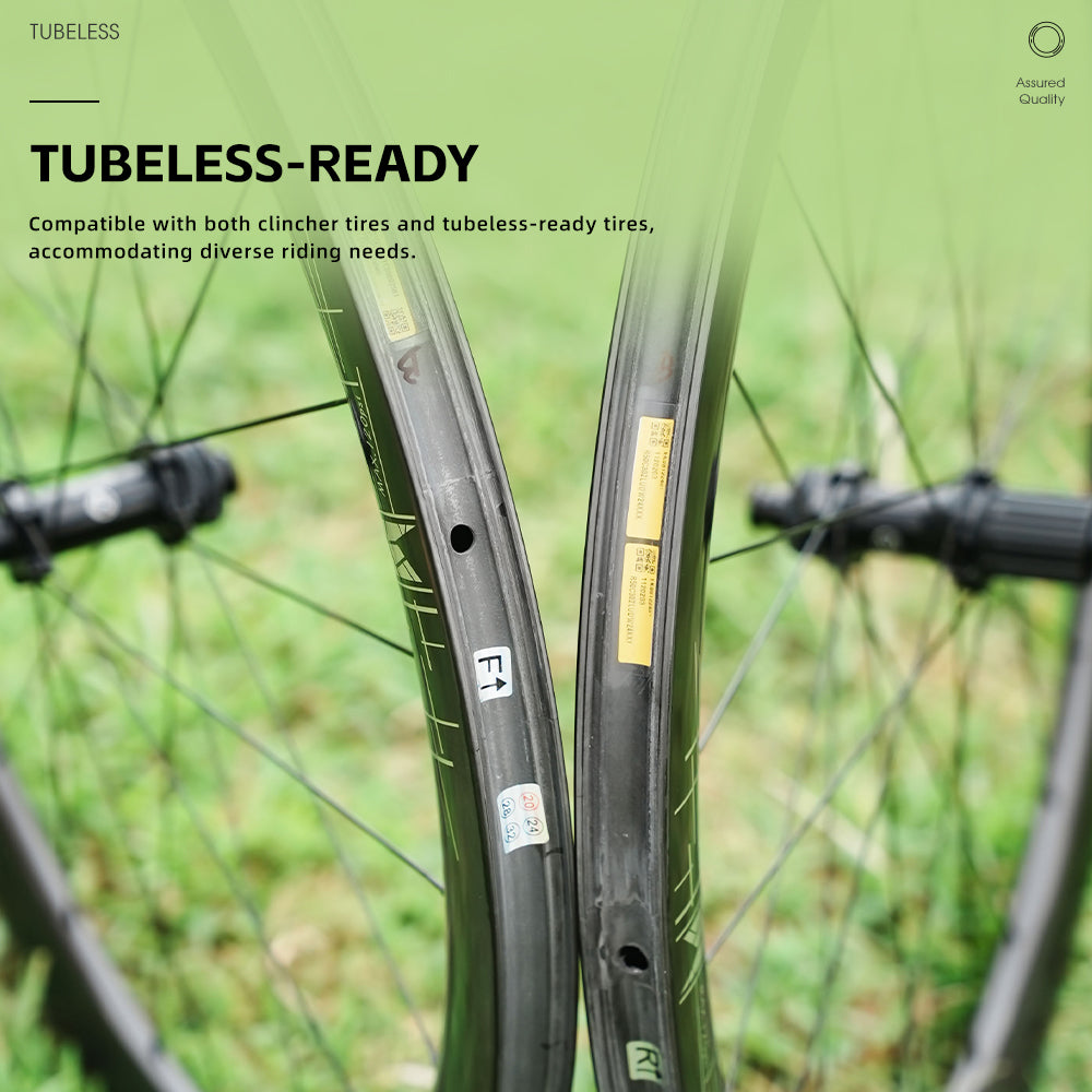 VCYCLE VELO I Ultra-Lightweight Carbon Fiber Vacuum Wheels with 50mm Rim Height, HG Hub, and Wide Open-Spoke Road Carbon Wheels