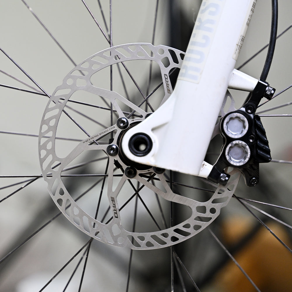 IIIPRO 6-Bolt Cooling Brake Disc Rotors 140 160 180mm Stainless Steel Durable for Mountain Road Folding and Commuter Bike NEW
